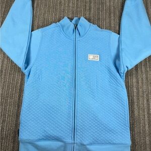 Kate Lord Women's Blue Quilted Golf Jacket